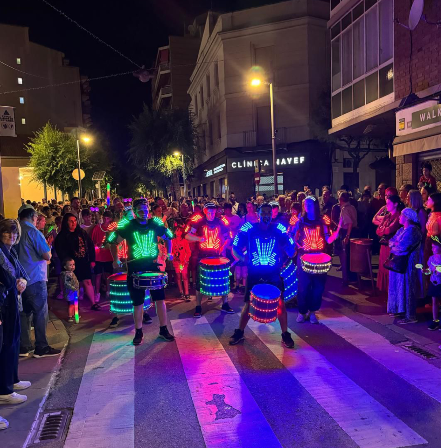 Equipo de batucada led en madrid